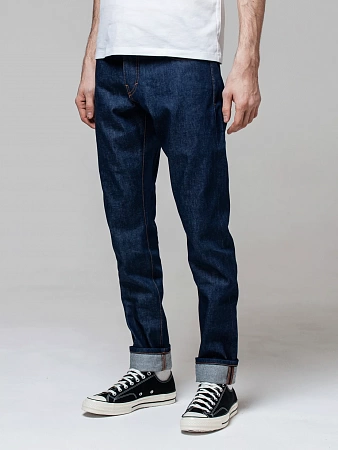 картинка M342 Indigo Dry Sioux от магазина  Finedenim